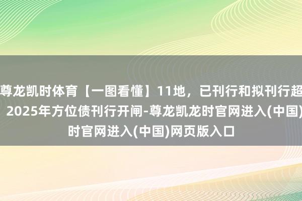 尊龙凯时体育【一图看懂】11地，已刊行和拟刊行超4800亿元！2025年方位债刊行开闸-尊龙凯龙时官网进入(中国)网页版入口